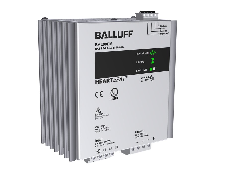 풍력 에너지 장비를 위한 발루프(Balluff)의 전원 공급장치